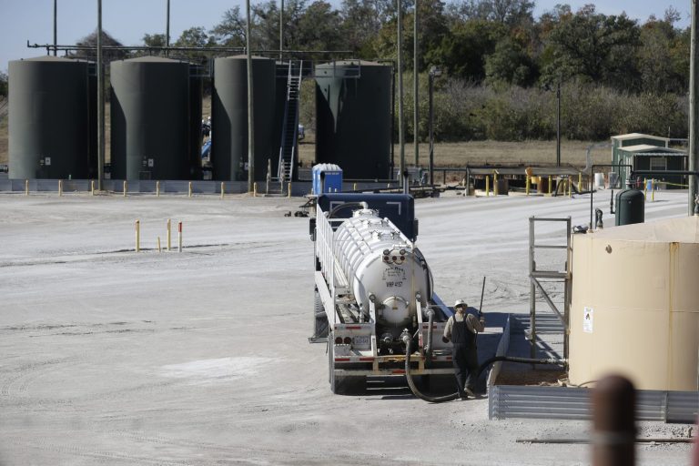The gains from fracking have not only gone to natural gas producers, but manufacturers and consumers as well. (AP Photo)
