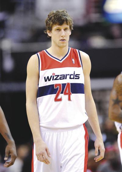 Nick Wass/AP
Wizards rookie Jan Vesely had his debut start vs. the Rockets on Friday and then played 26 minutes vs. the Bobcats on Saturday.