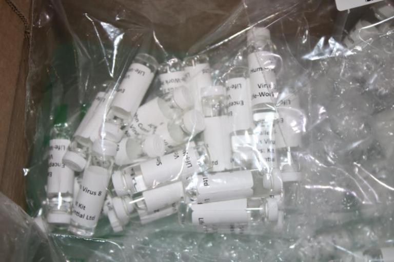 Customs officers at LAX seize fake coronavirus tests found in package from UK