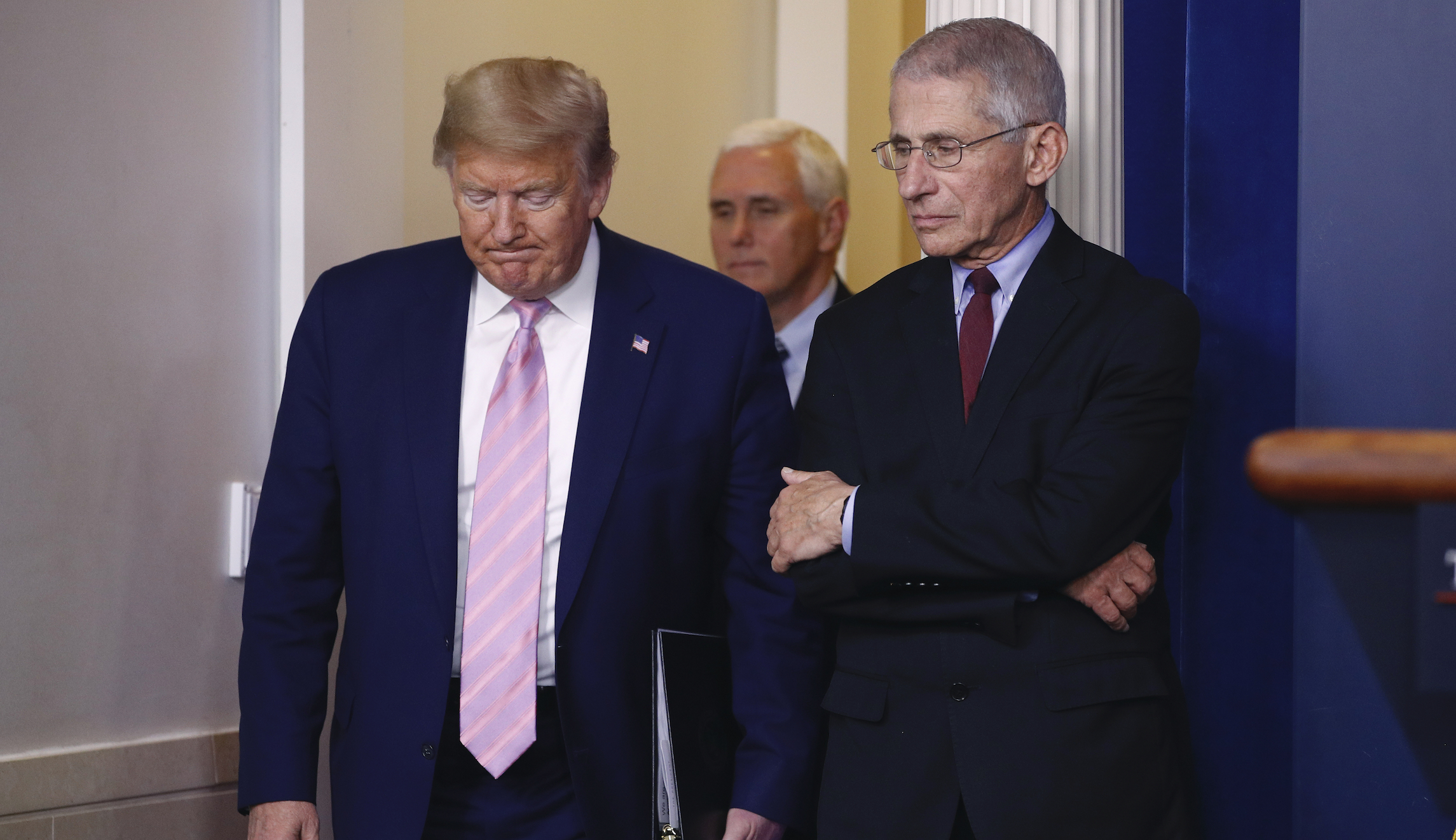Trump shares call for Fauci to be fired