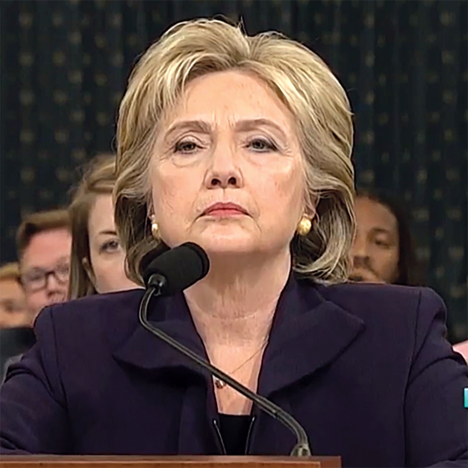 Comeuppance for Hillary