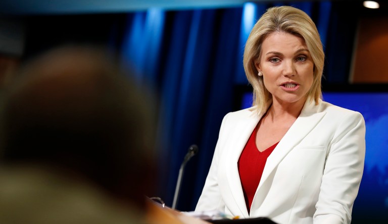 "We will use force if our troops are threatened, and that was clearly the case," State Department spokeswoman Heather Nauert told reporters after the U.S. military killed about 100 pro-Assad fighters who had attacked the Syrian Democratic Forces and American forces working with them.