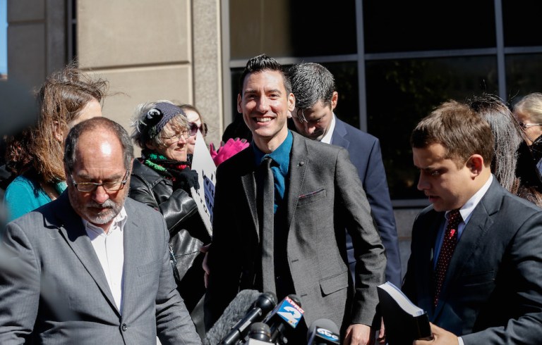 David Daleiden filed motions in an attempt to quash an indictment brought by a Houston-area grand jury. (AP Photo/Bob Levey)
