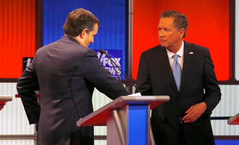 John Kasich at the top of the ticket with Ted Cruz as a running mate is the best bet to beat Hillary Clinton, and also the least likely of the scenarios. (AP Photo/Paul Sancya, File)