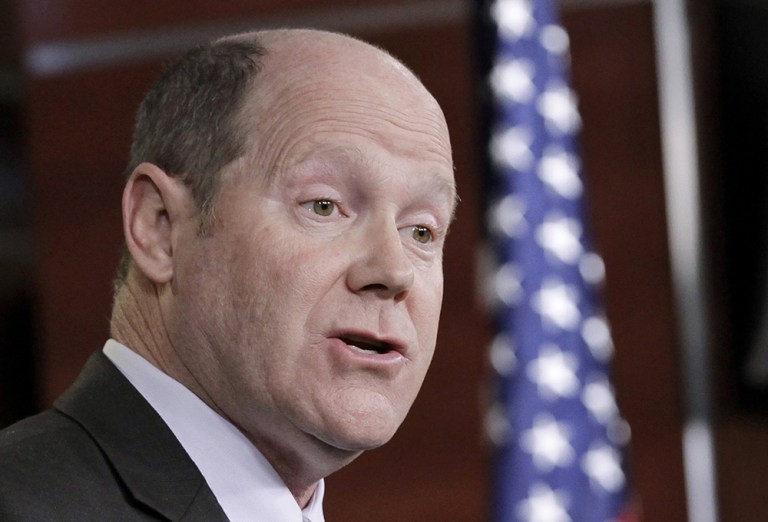 FILE - In this March 3, 2011, file photo Rep. Reid Ribble at a news conference on Capitol Hill in Washington. Ribble, a Republican, is opposing Democrat Jamie Wall in Wisconsin's 8th Congressional District. (AP Photo/J. Scott Applewhite, File)