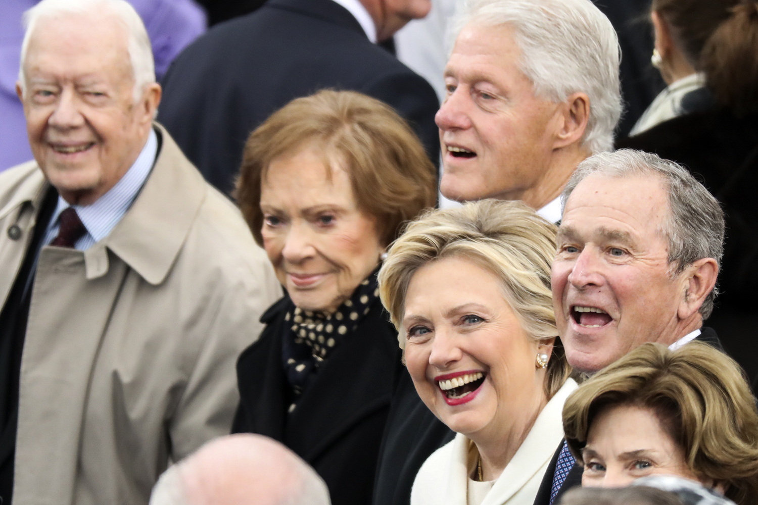 We have a record number of living ex-presidents