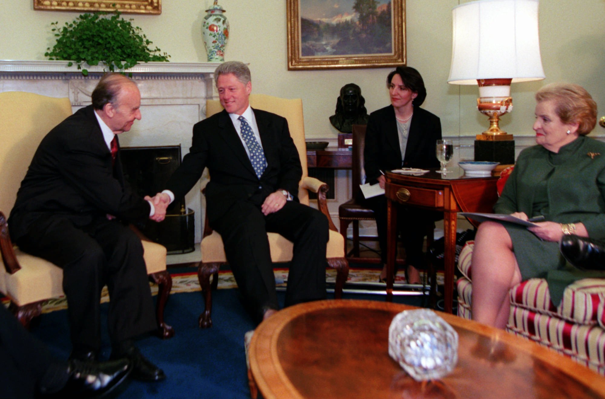 Clinton, U.S. leaders mark 20 years since Dayton peace accord