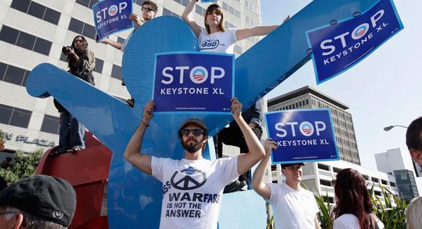 The 2,000-mile Keystone XL pipeline would have delivered oil from Alberta in western Canada to be refined on the Gulf Coast of Texas, but it would also pass through Montana, South Dakota, and Nebraska.
