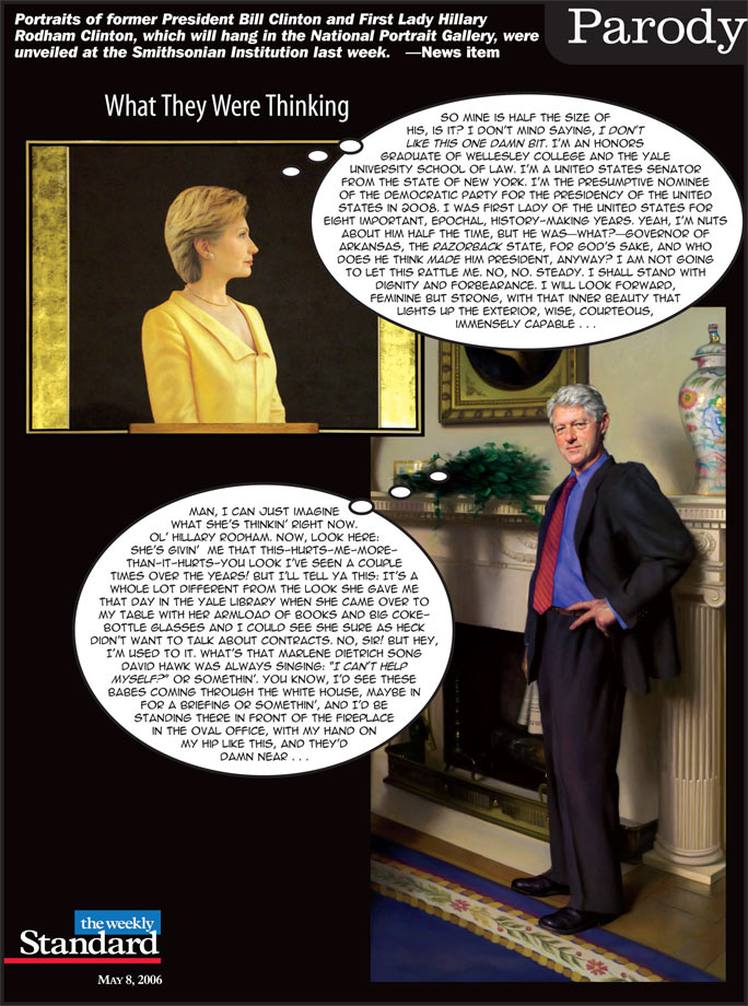 The Clinton Portraits.