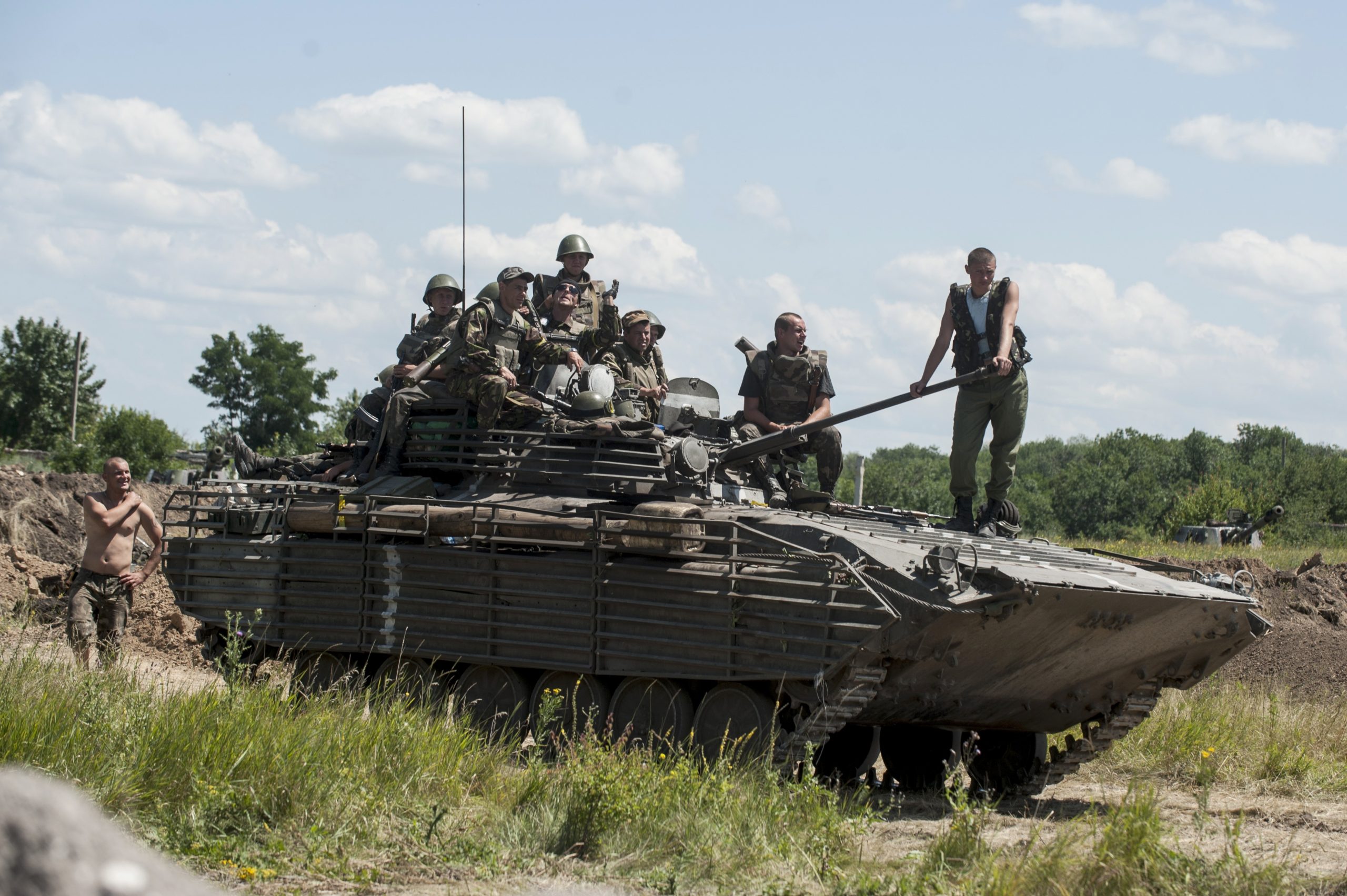 Ukraine claims victory in rebel stronghold