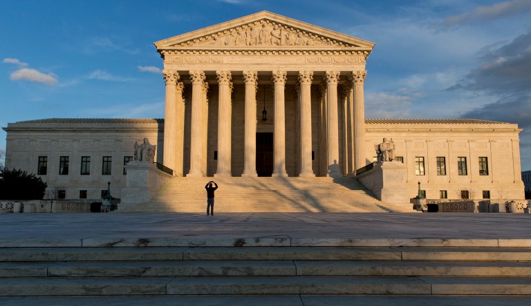 A report from a Supreme Court transparency watchdog spotlighted positive developments it says the high court made in the past year, but said there is much room for improvement. (AP Photo/J. Scott Applewhite, File)