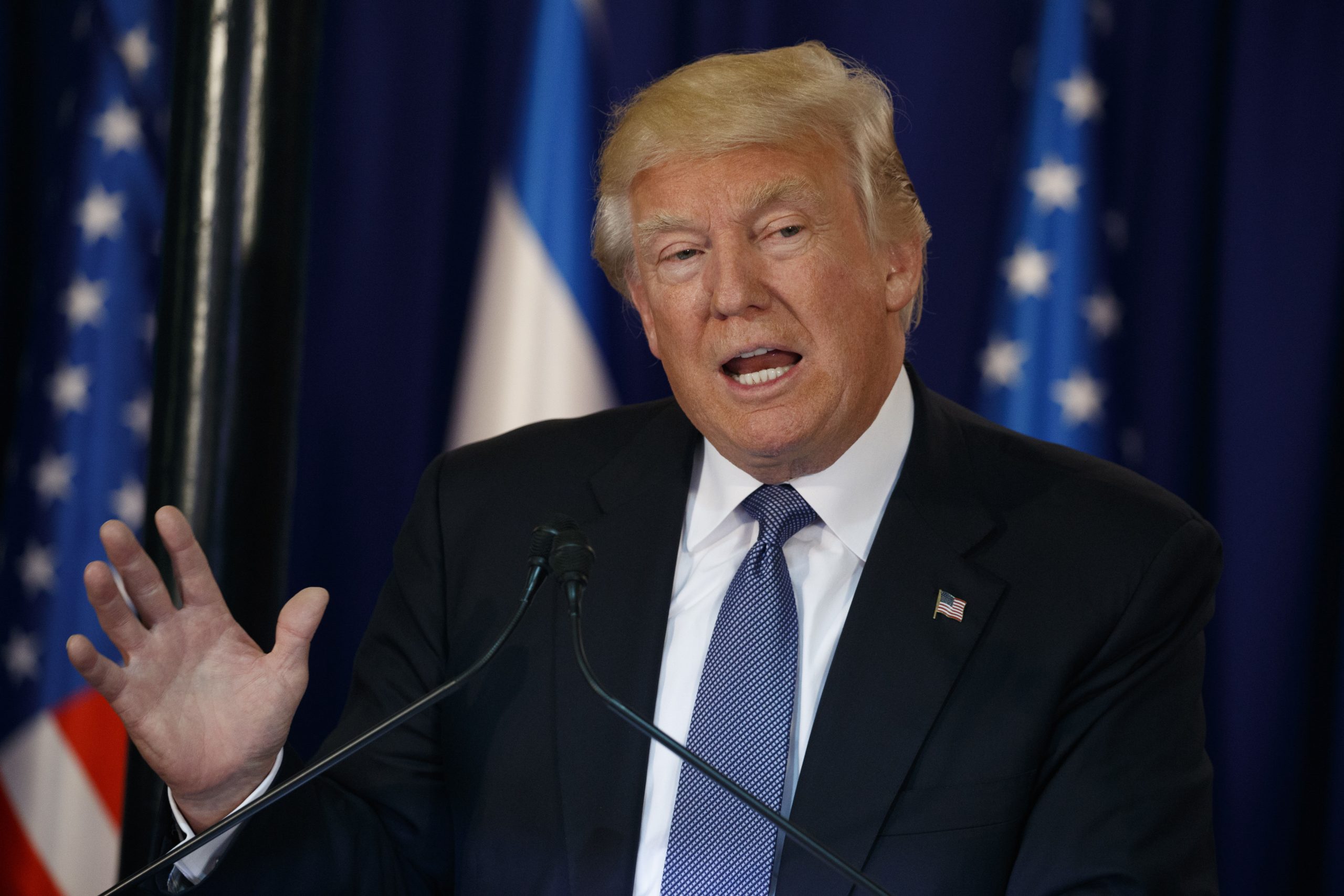 Abroad, Trump acts like a competent, conventional president
