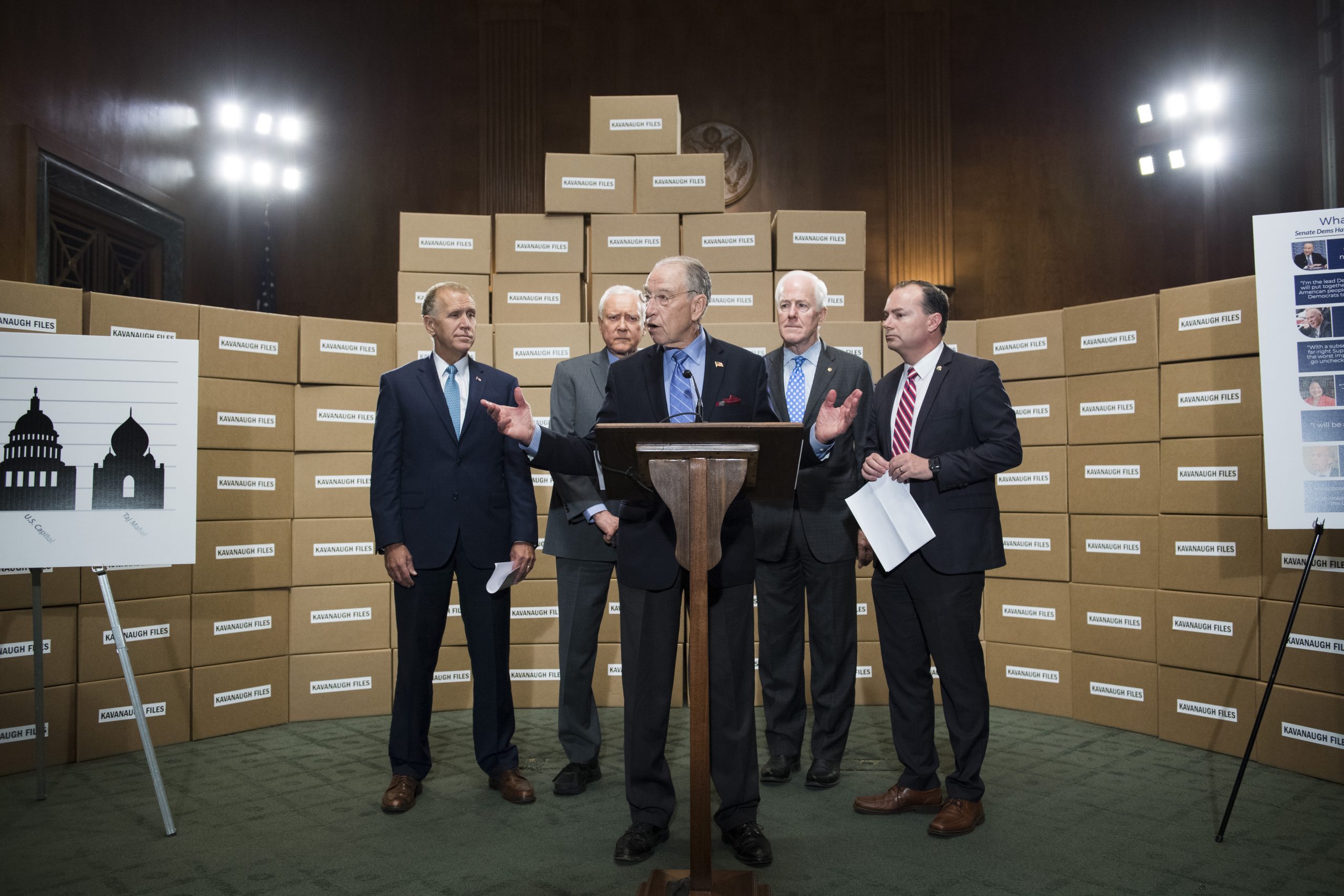 Republicans Blast Democrats Over Kavanaugh Records Demands