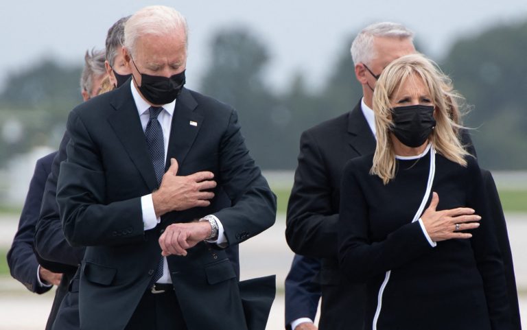 Family members of some US service members killed in Kabul airport attack slam Biden
