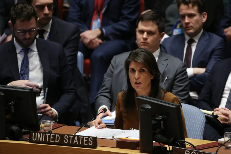 Haley: Russian Hands ‘Covered in the Blood of Syrian Children’
