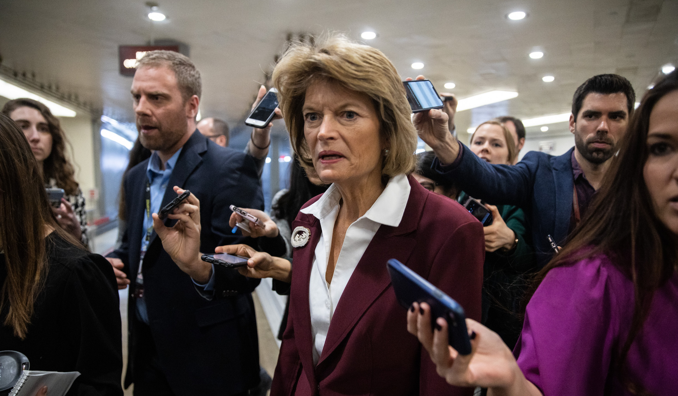 Key centrist Senate Republican will vote against convicting Trump