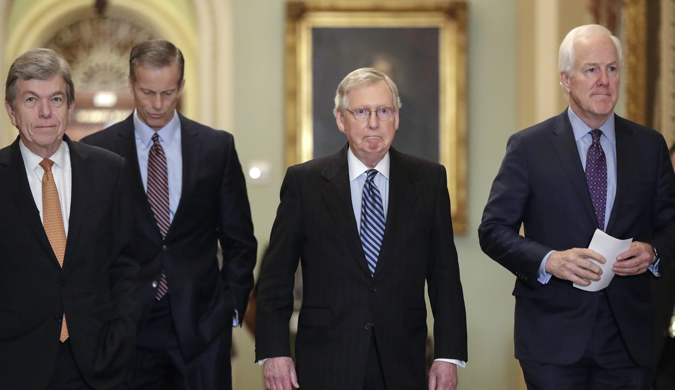 Senate Republican leaders headed to White House as Trump demands nuclear option to get wall funding