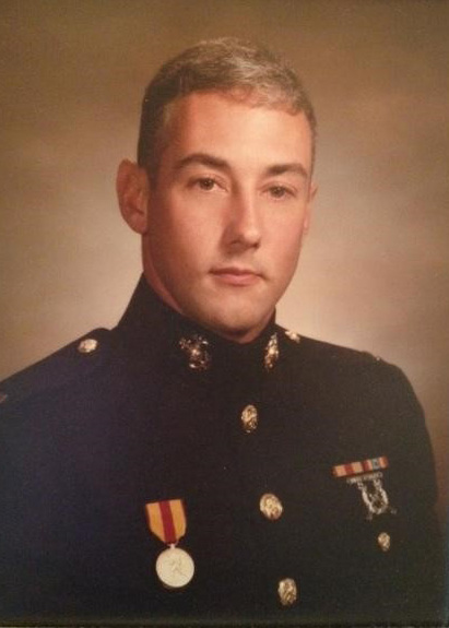 Greg Pence during his Marine career.