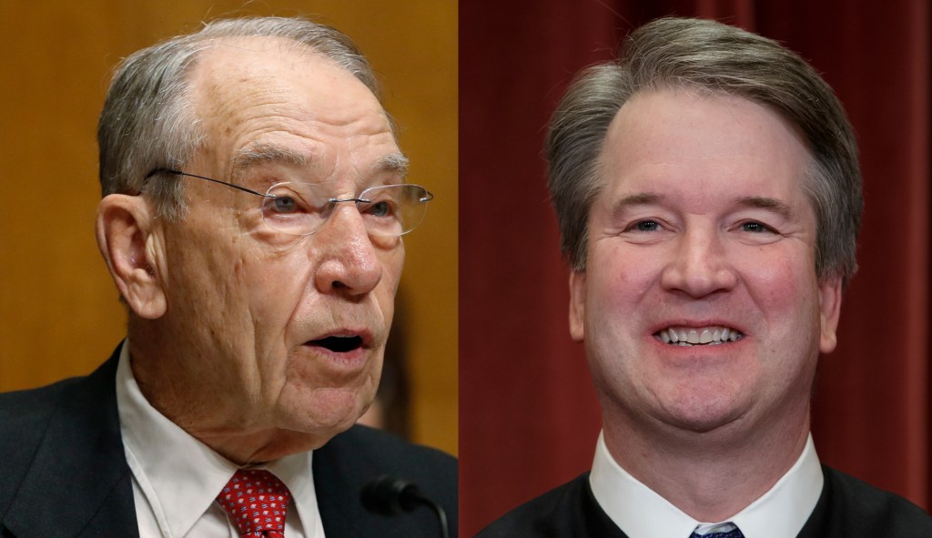 Sen. Chuck Grassley never even received the latest Kavanaugh ‘allegation’