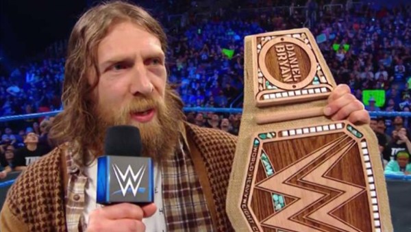 Trump legalized hemp and now the WWE title is made out of it