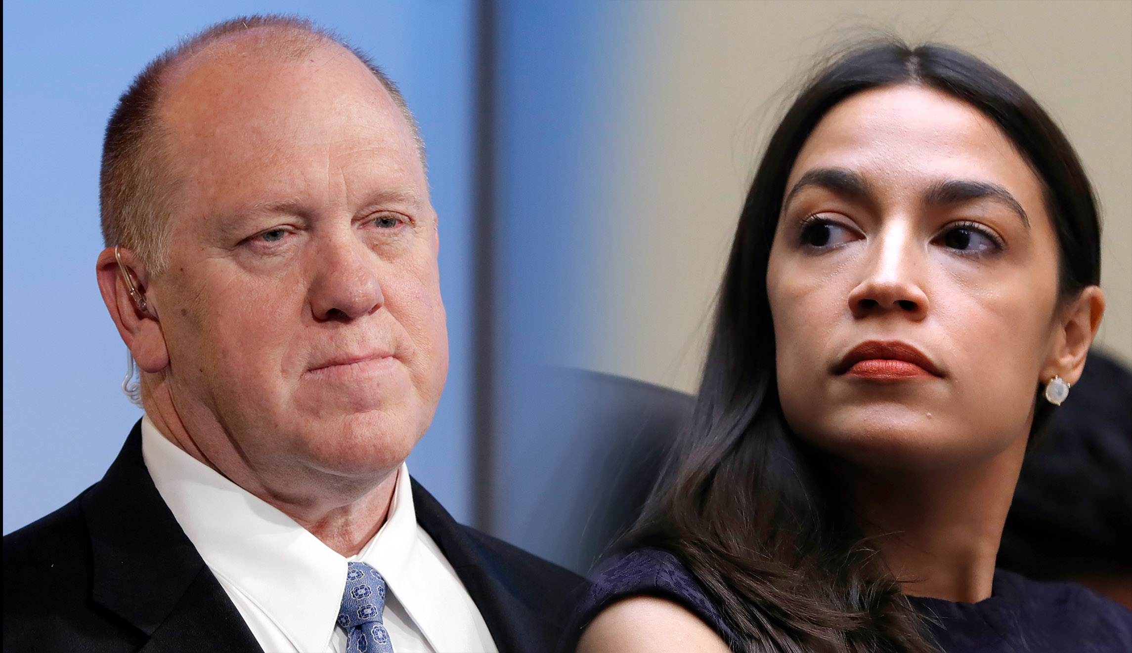 WATCH: Former ICE chief clashes with AOC over asylum and family separations
