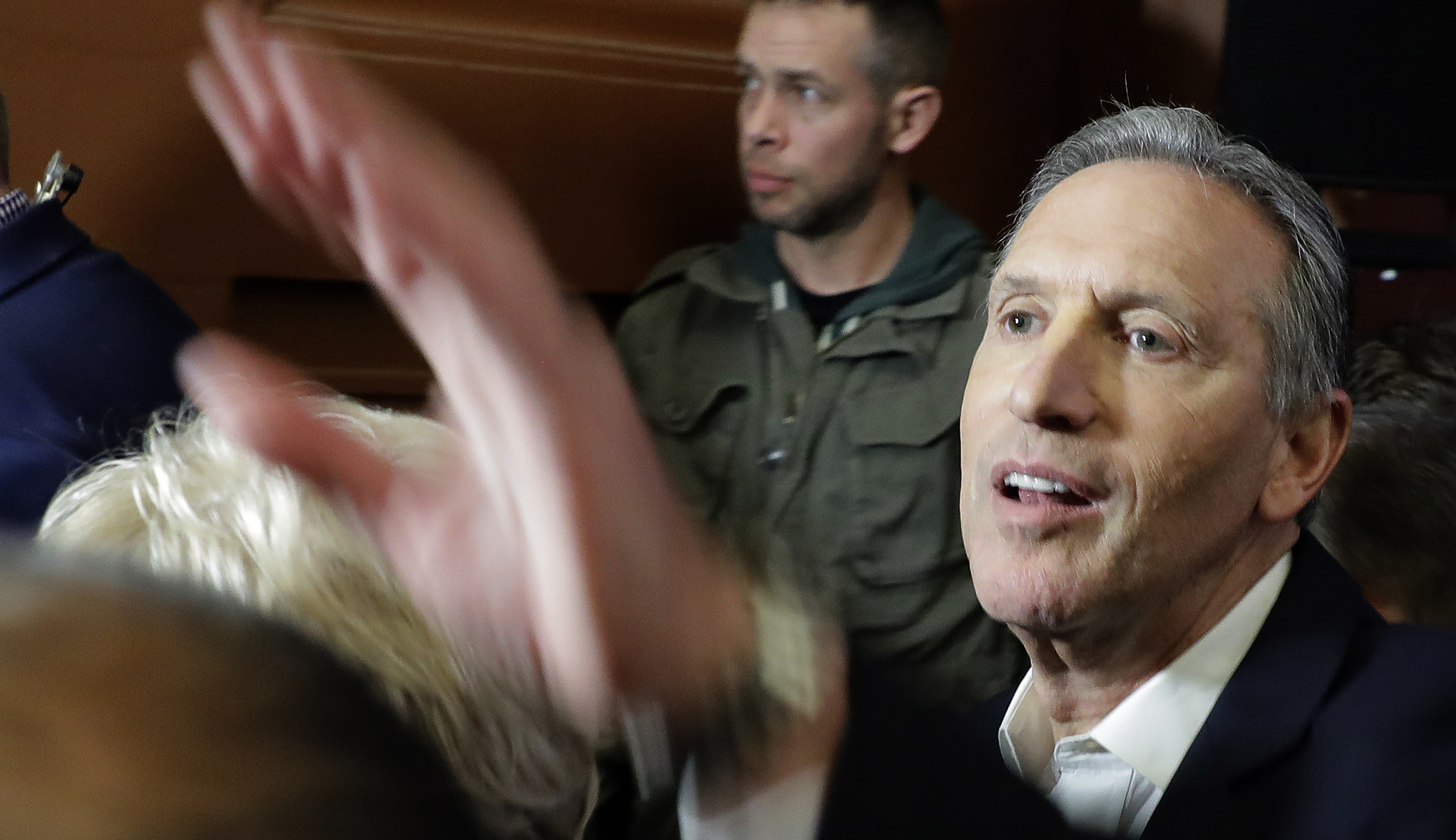 Howard Schultz dismisses critics, wants to ‘pay it forward’