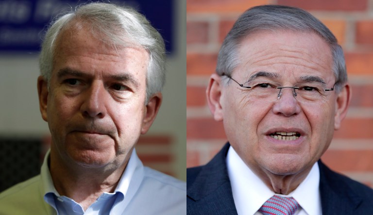 Bob Hugin and Bob Menendez