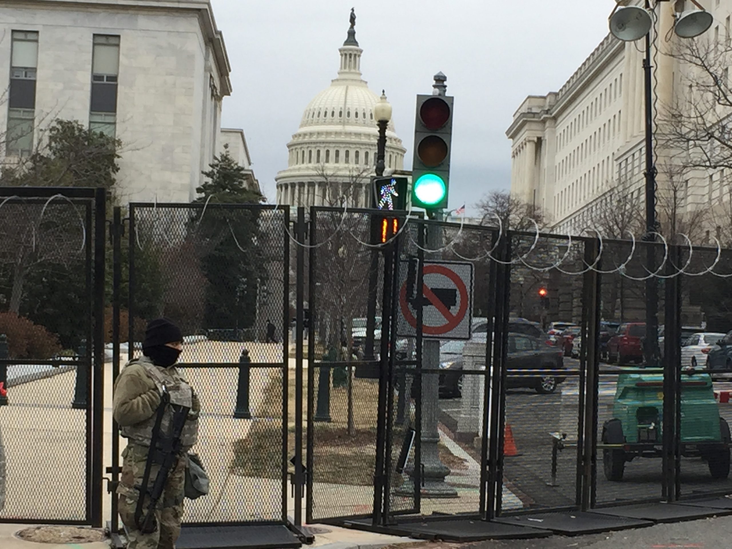 Three things to watch as National Guard hunkers down in frigid DC