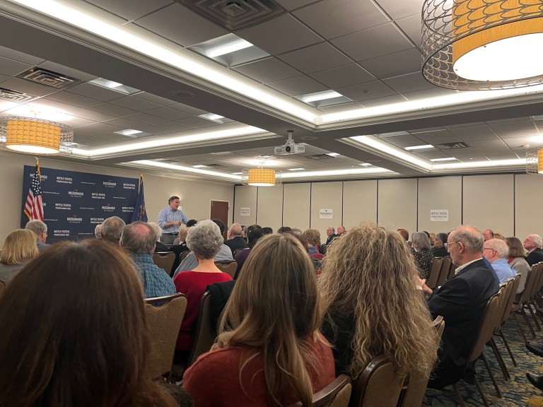 David McCormick taking tough questions from Pennsylvania Republican primary voters in this Pittsburgh suburb ahead of the first debate next week in Philadelphia.