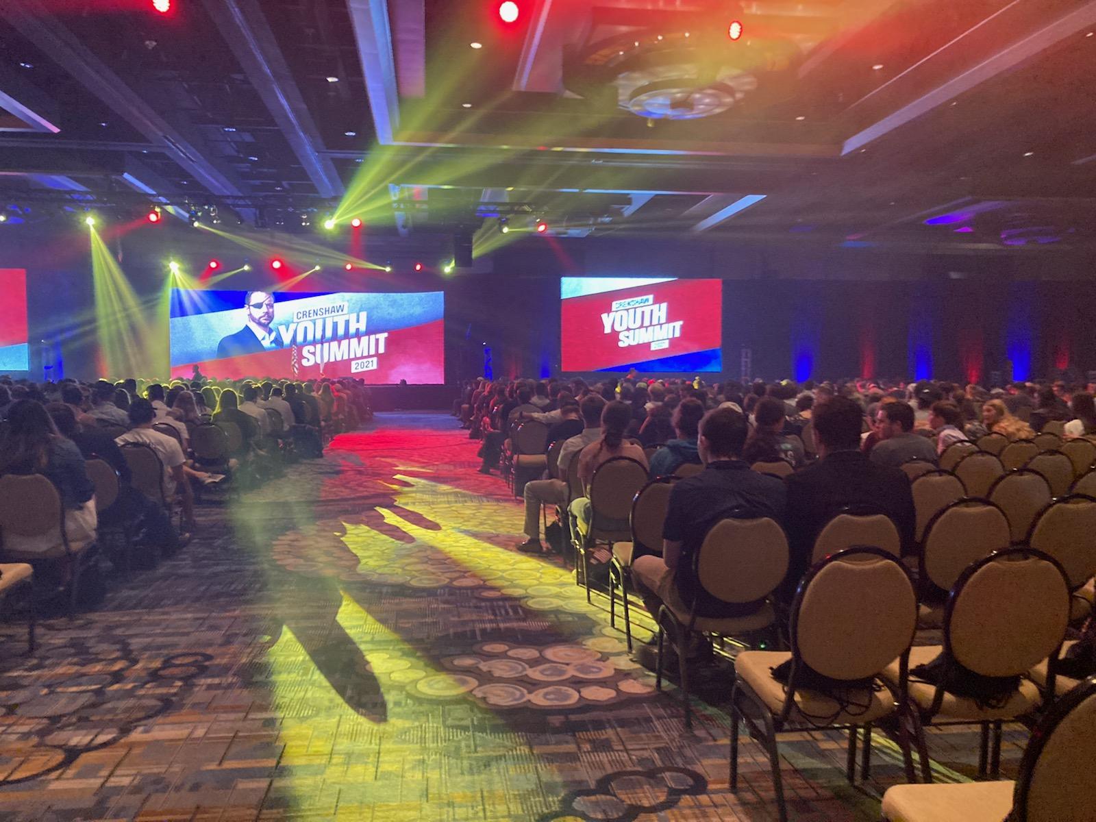 Dan Crenshaw’s youth summit draws big crowd of young conservatives