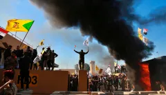 Iran-backed militia supporters withdraw from US Embassy in Iraq, ending siege