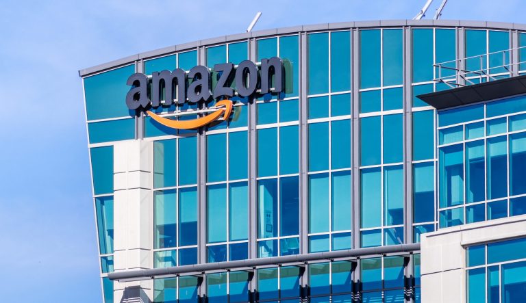 Amazon headquarters located in Silicon Valley, in 2018.