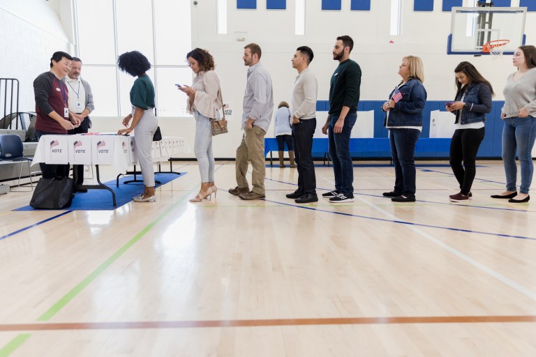 Voting.