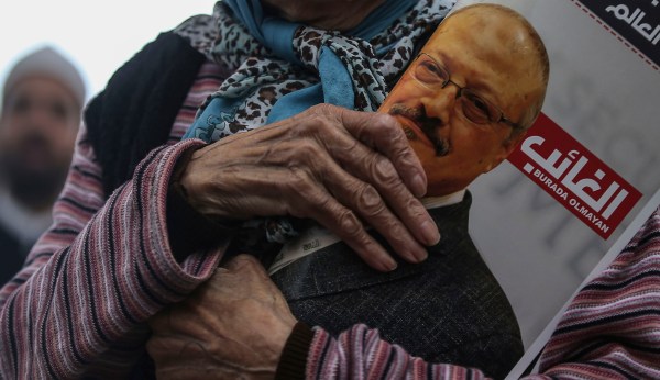 Mourners demand Trump action at Jamal Khashoggi memorial service