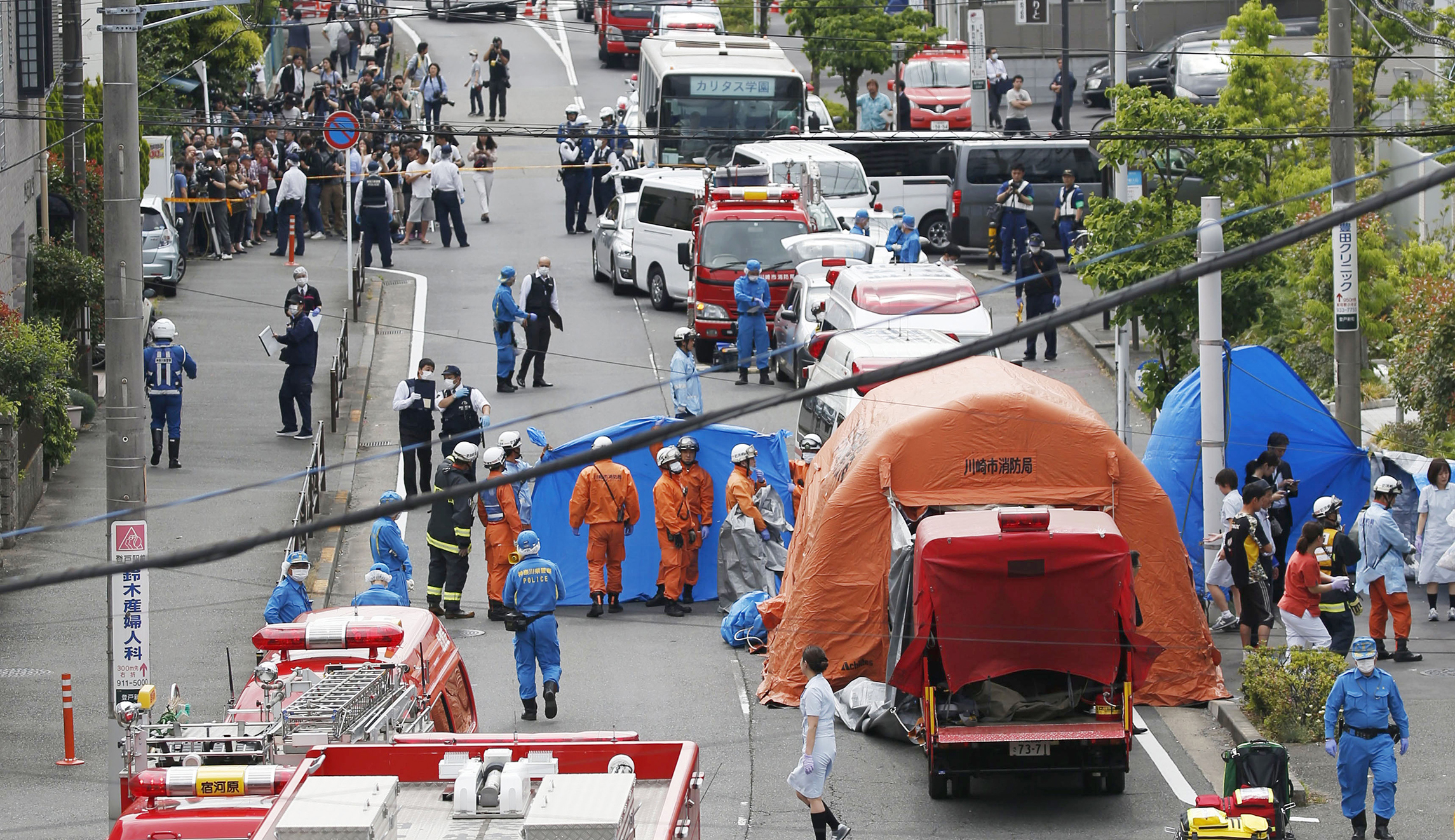 Two dead, multiple schoolgirls injured in Japan knife attack
