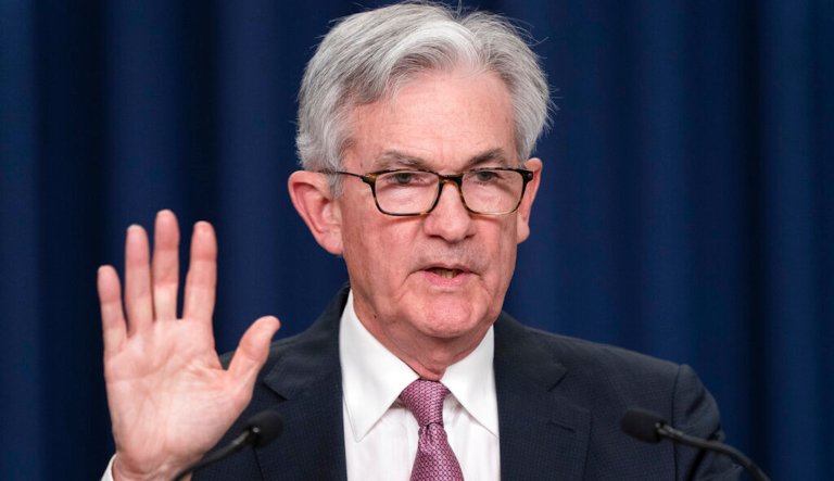 Federal Reserve Board Chair Jerome Powell speaks during a news conference at the Federal Reserve, Wednesday, May 4, 2022, in Washington. The Federal Reserve intensified its drive to curb the worst inflation in 40 years by raising its benchmark short-term interest rate by a sizable half-percentage point.