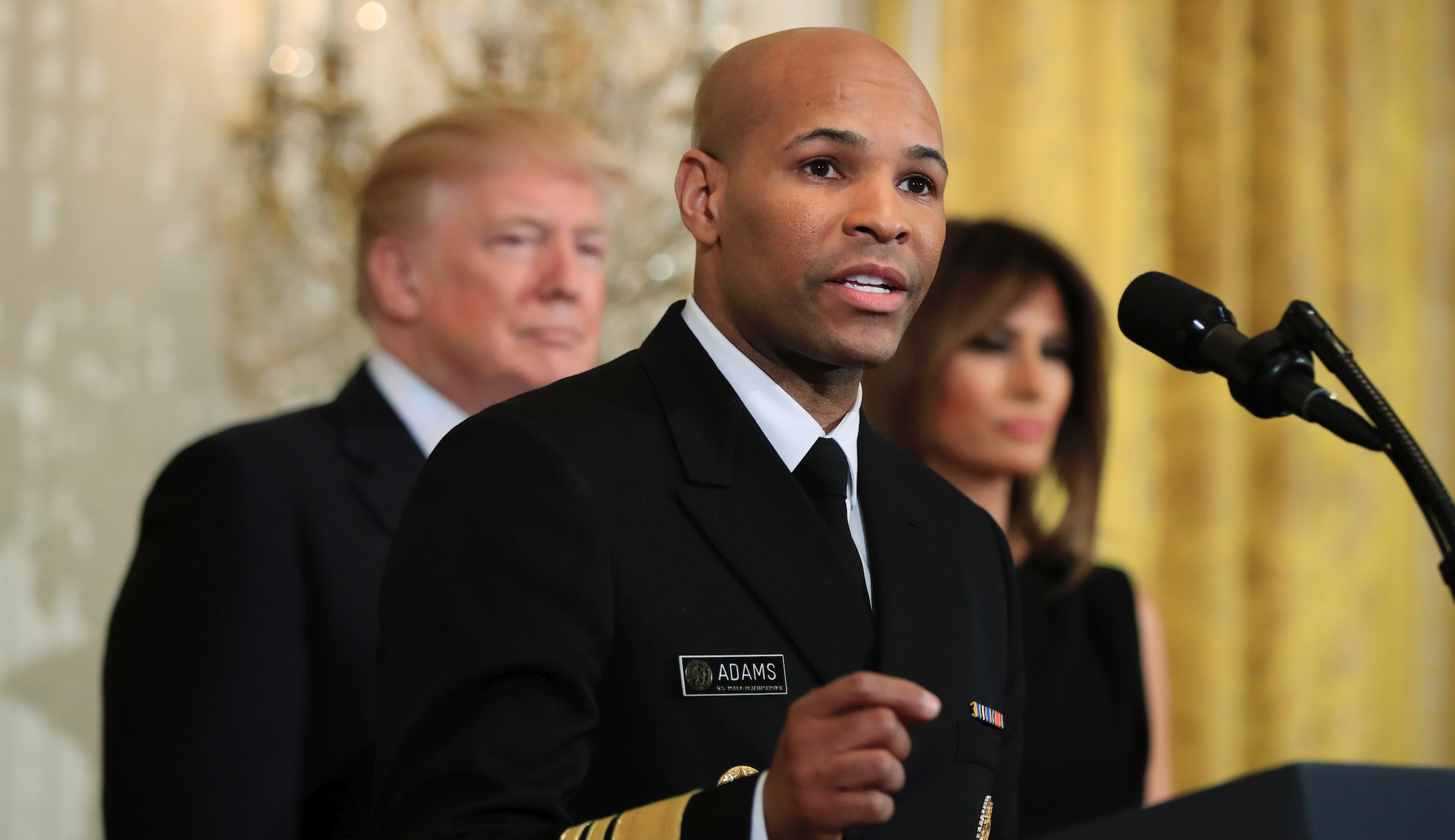 Surgeon General Jerome Adams is the boy who cried wolf