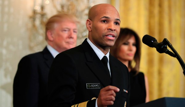 Jerome Adams is shredding what’s left of the credibility of public health officials