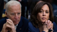 ‘Can you see me now?’: Harris gets past technical glitch to blast Barrett nomination on video