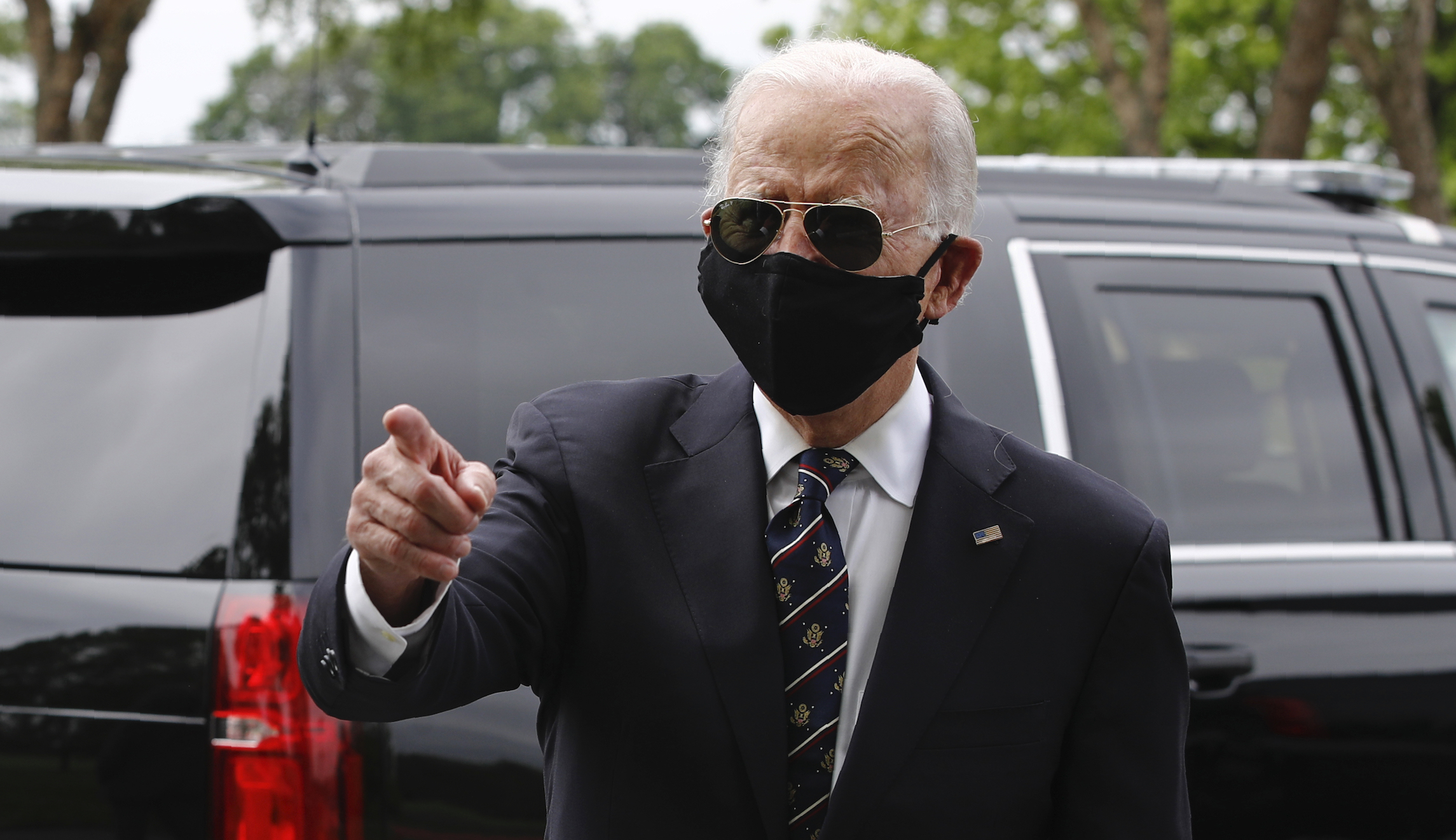 Biden steps up his mask obsession