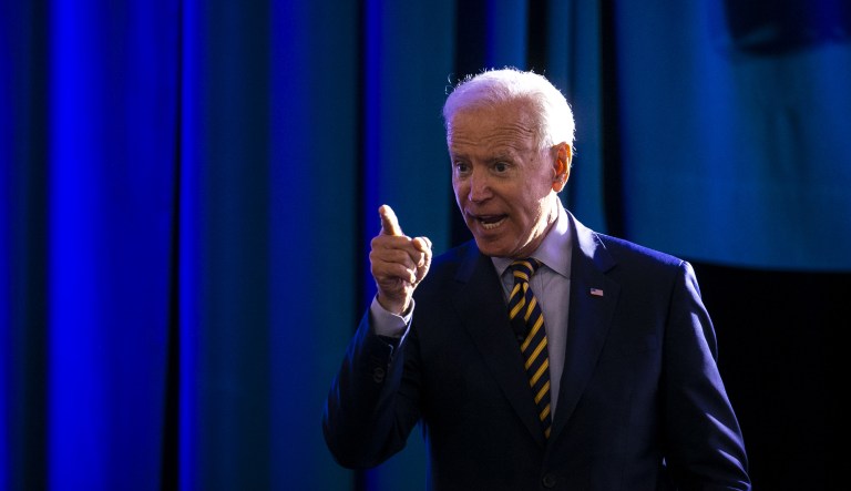 Joe Biden said he would allow "no new fracking" during Sunday night's Democratic debate