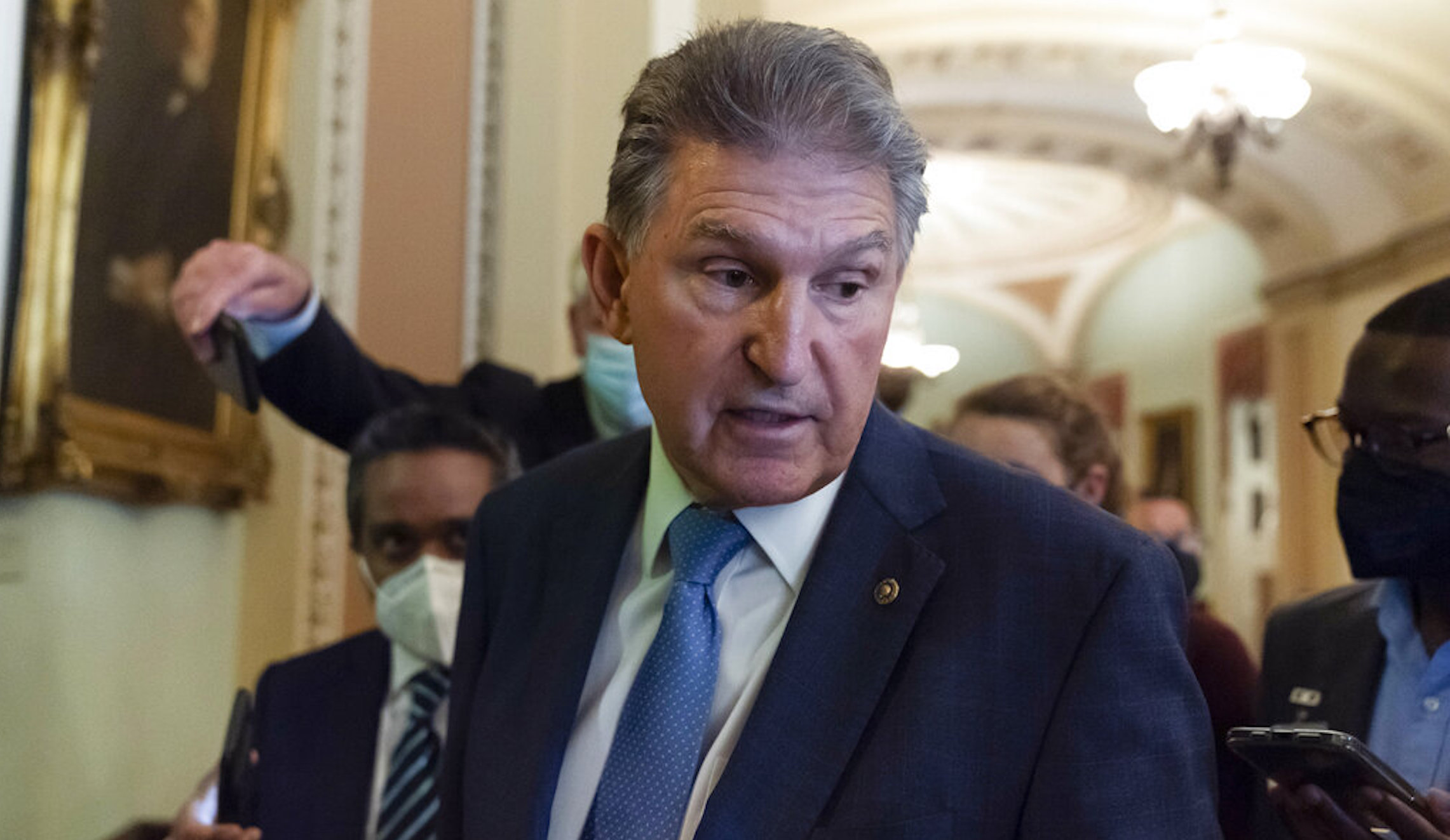 Infrastructure bill includes $1B for commission run by Manchin’s wife