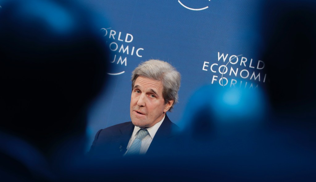 John Kerry brushes off polls while stumping for Biden in Iowa