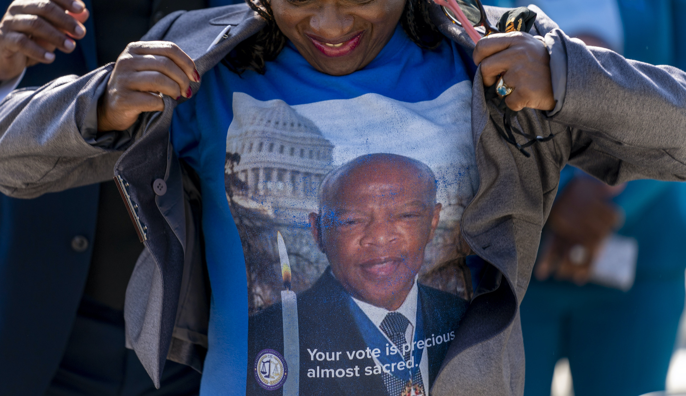 Republicans call Democratic John Lewis voting rights bill a ‘partisan power grab’