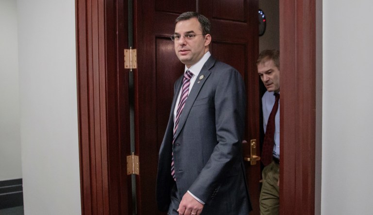Justin Amash at 5% support in first matchup poll since launching Libertarian presidential bid