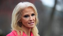 Kellyanne Conway takes Trump’s side in fracas with husband George