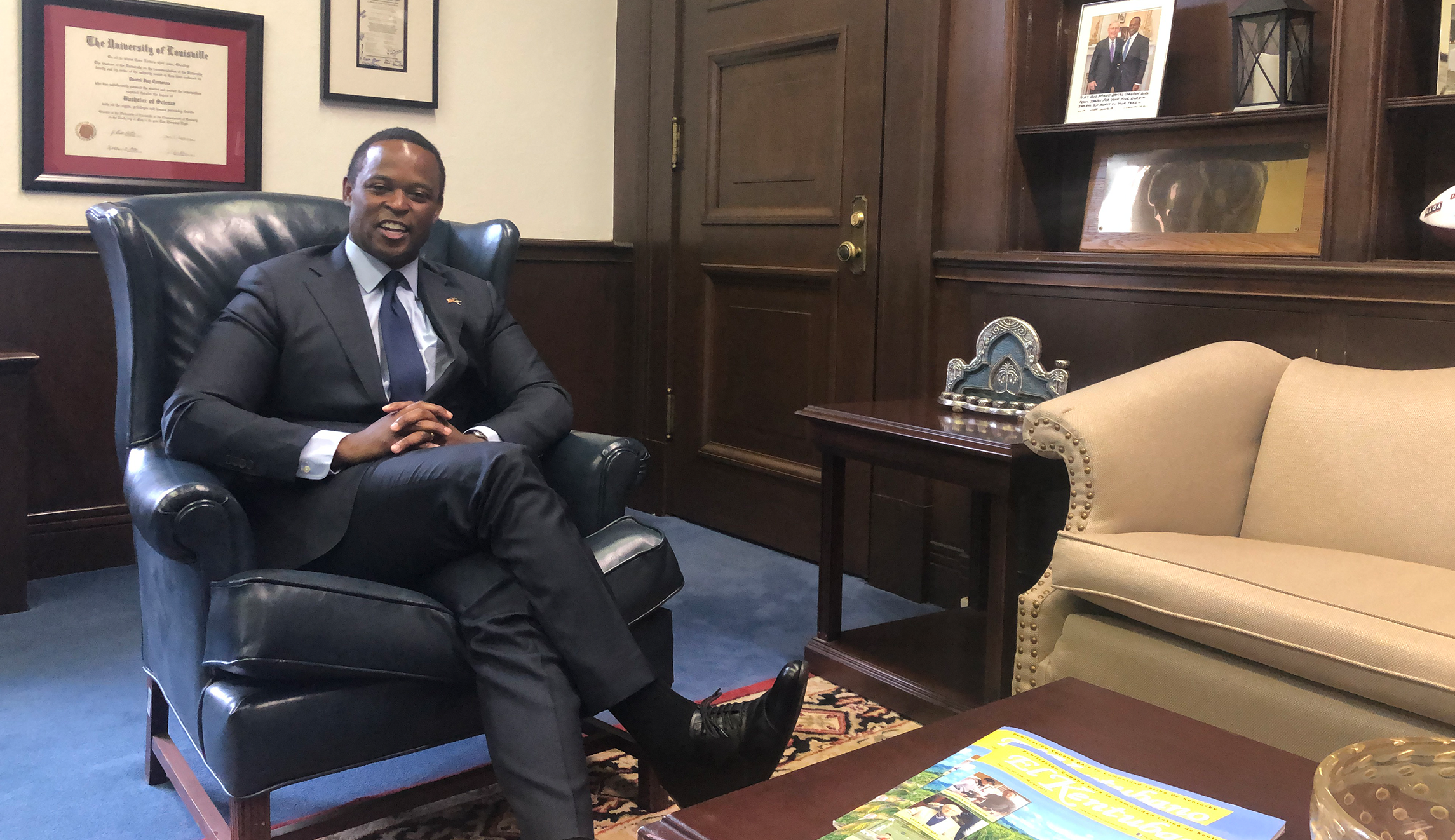 ‘Without fear or favor’: Daniel Cameron discusses his role as Kentucky’s attorney general