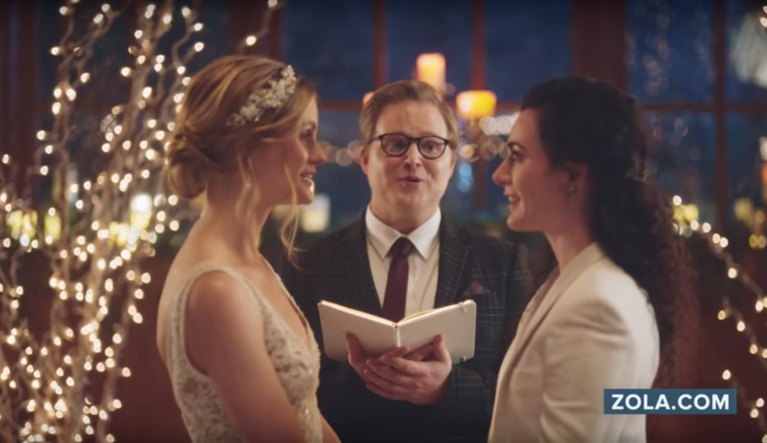 lesbian wedding ad pulled from Hallmark after backlash from conservative group