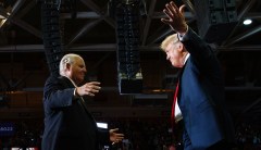 Trump can’t resist mentioning election controversies during Limbaugh phone tribute