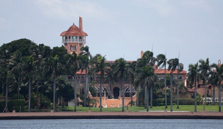 The Mar-a-Lago estate in Palm Beach, Florida.